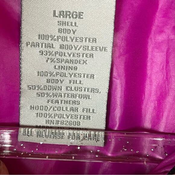 Free Country Winter Utility Jacket MAGENTA & Black - Picture 11 of 14